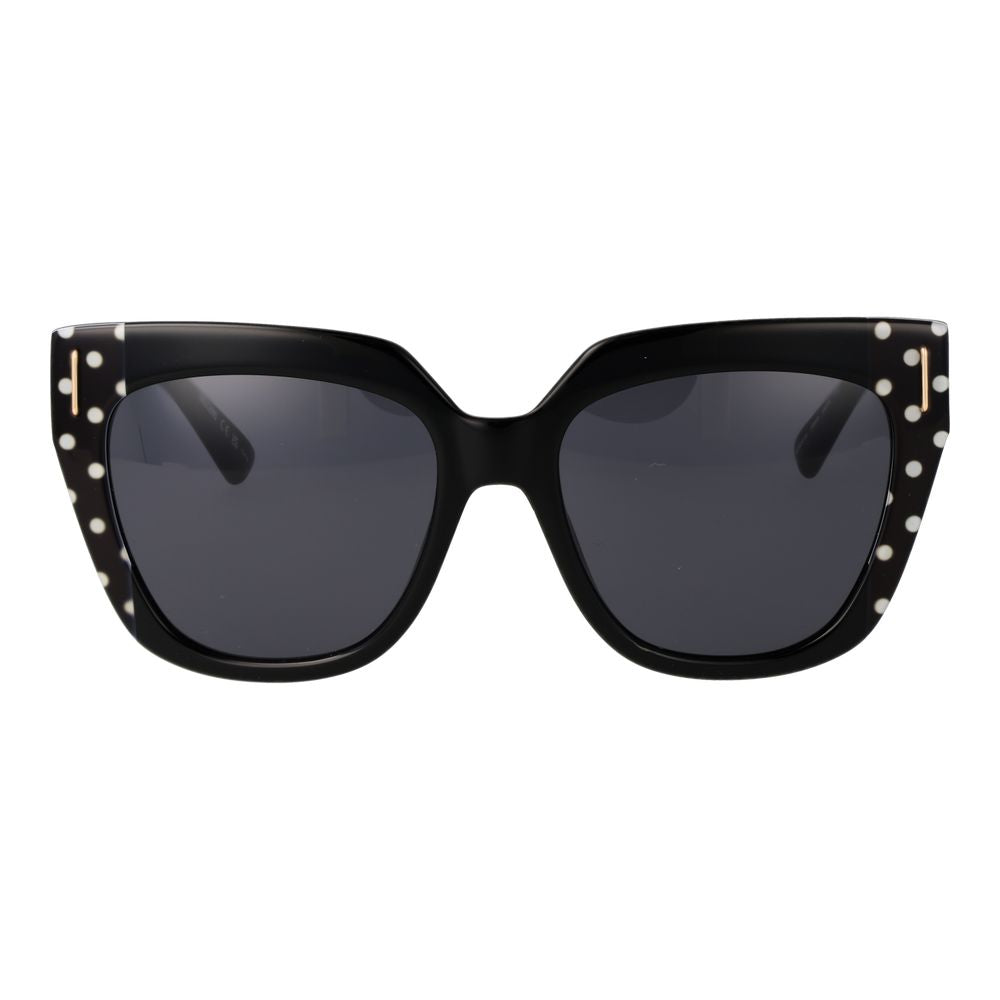 Moschino Black Acetate Sunglasses - Timeless Luxury Accessory
