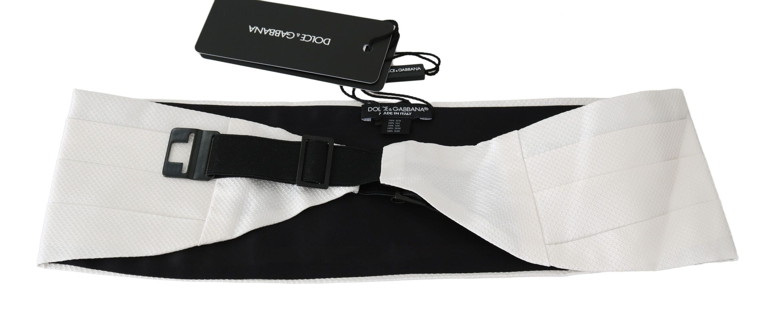 Dolce & Gabbana Silk Cummerbund - Timeless Luxury Accessory