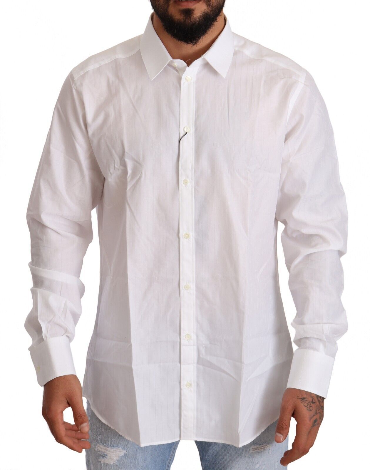 Dolce & Gabbana Slim Fit MARTINI Shirt - Artisanal Luxury
