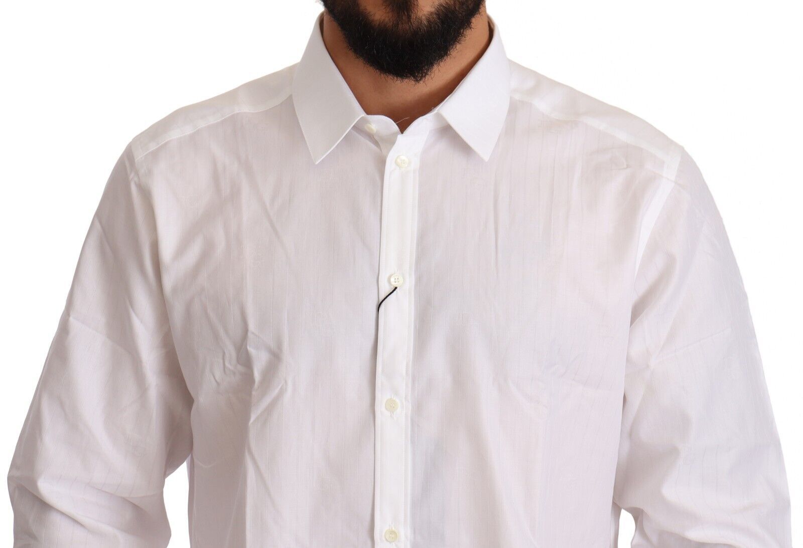 Dolce & Gabbana Slim Fit MARTINI Shirt - Artisanal Luxury Elegance