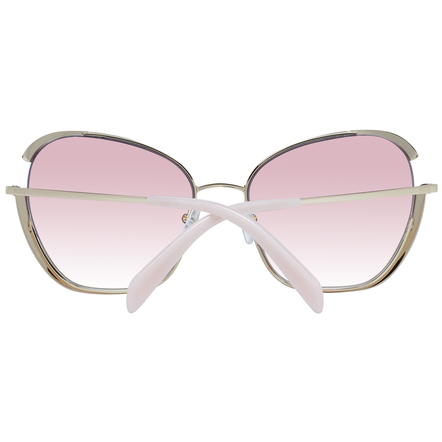 Emilio Pucci Gold Metal Sunglasses