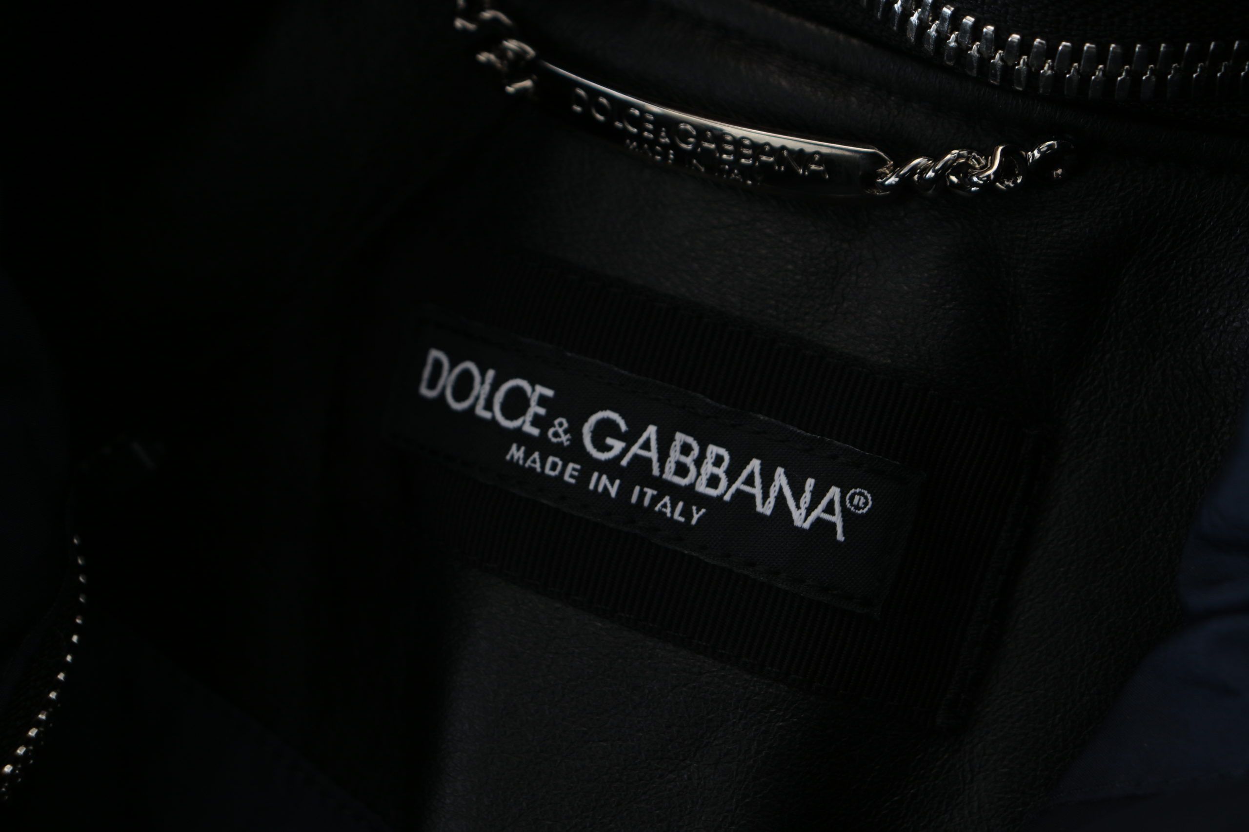 Dolce & Gabbana Black Polyester Hooded Blouson Coat Jacket
