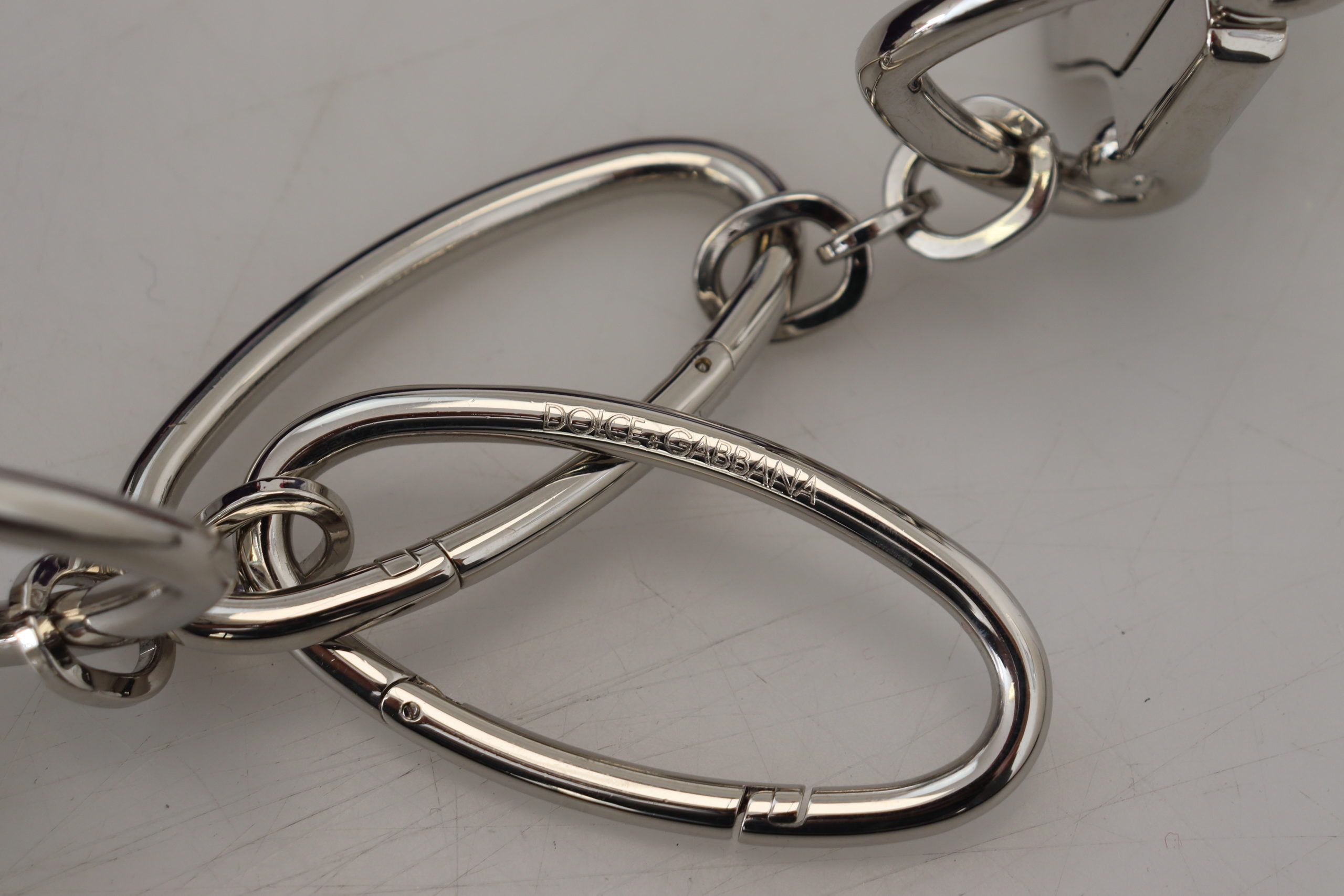 Dolce & Gabbana Multicolor Floral Appliques Metal Shoulder Strap