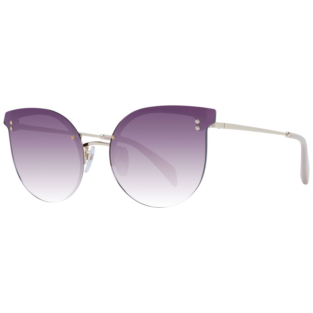 Elevate your style with Maje Gold Stainless Steel Sunglasses, where exquisite craftsmanship meets luxurious design, perfect for the discerning individual.