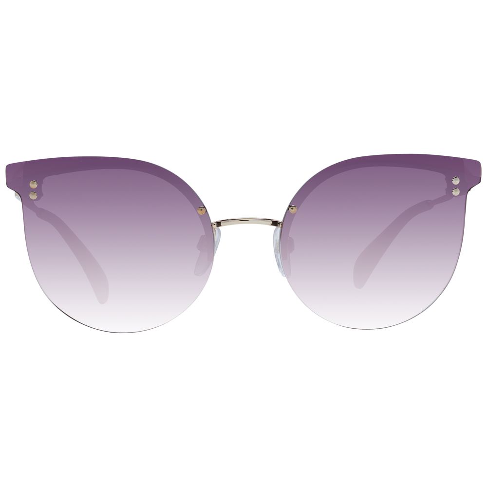 Indulge in the exquisite allure of Maje Gold Stainless Steel Sunglasses, where luxurious craftsmanship meets timeless elegance, perfect for the discerning individual.