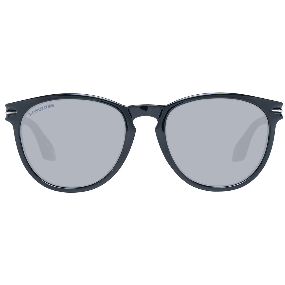 Indulge in the exquisite allure of Longines Black Plastic Sunglasses, where timeless design meets unparalleled craftsmanship, elevating every moment with luxurious sophistication.