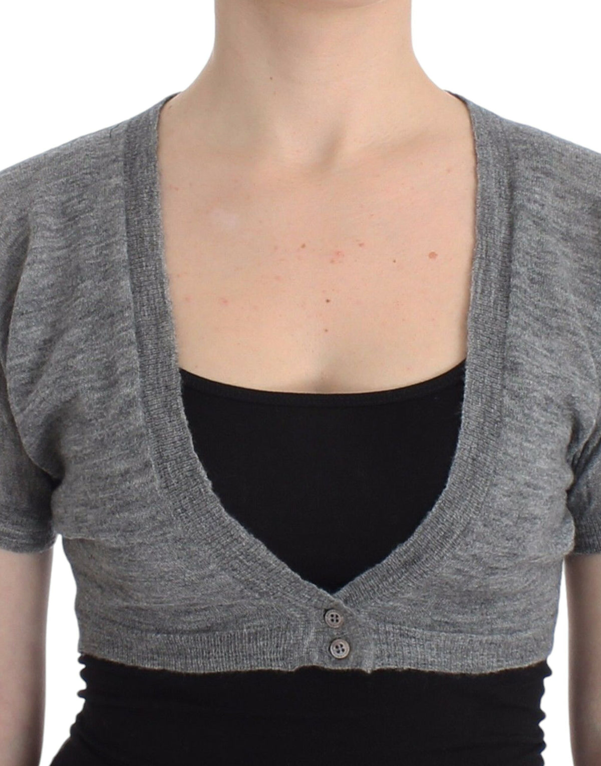 Ermanno Scervino Bolero Sweater Cardigan - Luxe Elegance