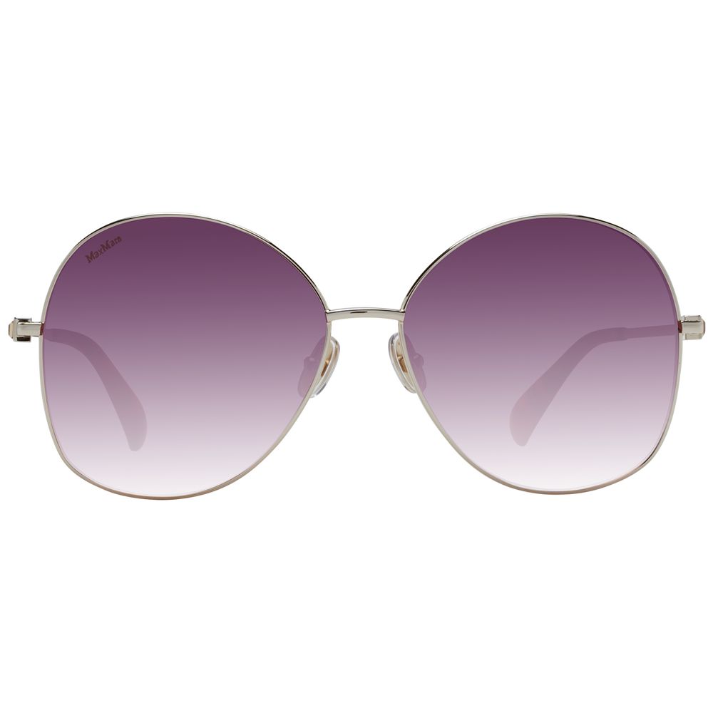 Discover the Max Mara Gold Metal Sunglasses, a symbol of opulent elegance and exquisite craftsmanship, designed to elevate your style with timeless sophistication.