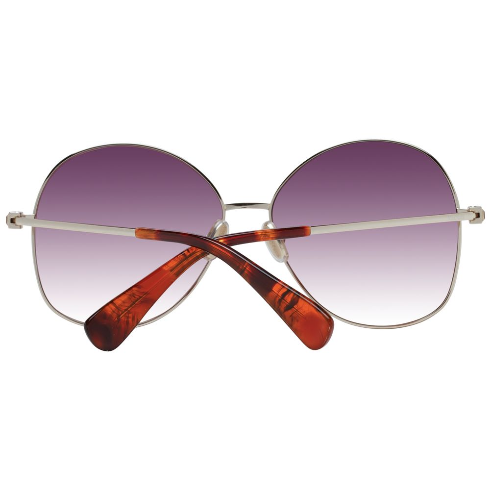 Discover the Max Mara Gold Metal Sunglasses, where opulent craftsmanship meets timeless elegance, perfect for those who embody sophistication and allure.
