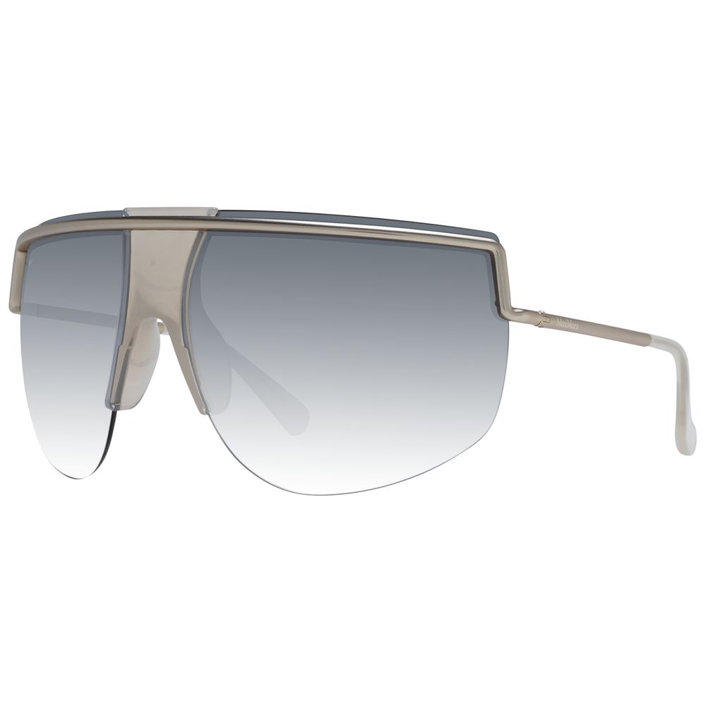 Discover the Max Mara Silver Metal Sunglasses, a luxurious aviator style crafted with exquisite Italian artistry, elevating your allure and sophistication.
