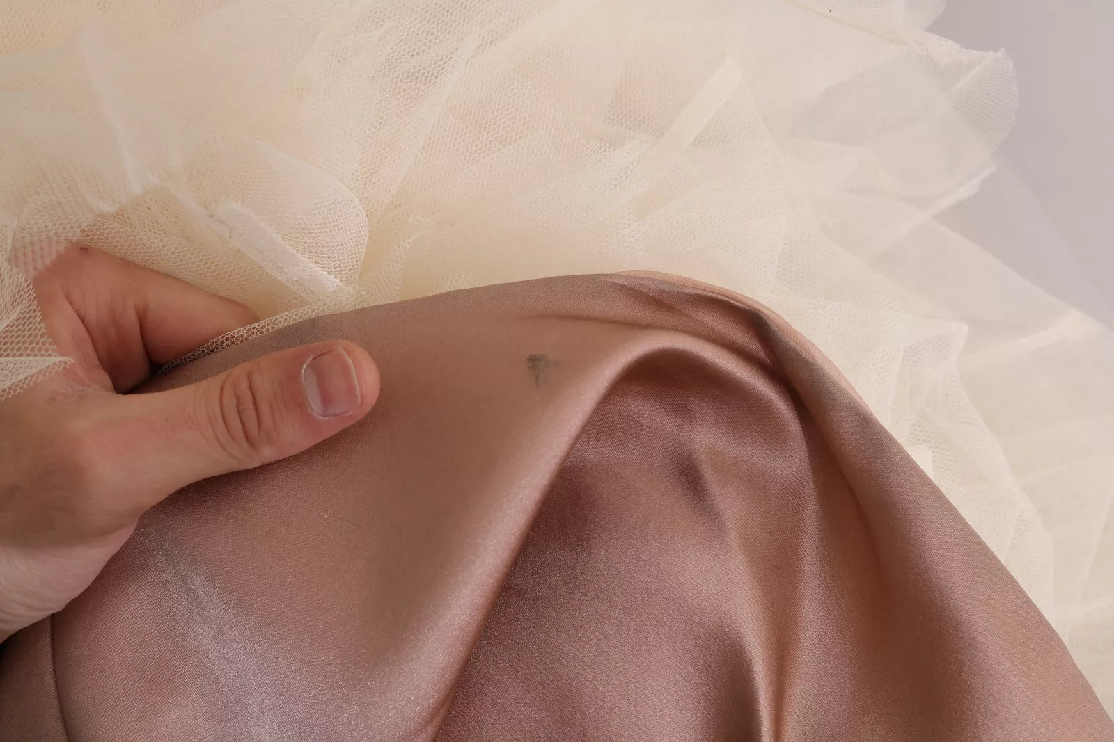 Dolce & Gabbana Crystal Pink Silk Chandelier Ball Gown