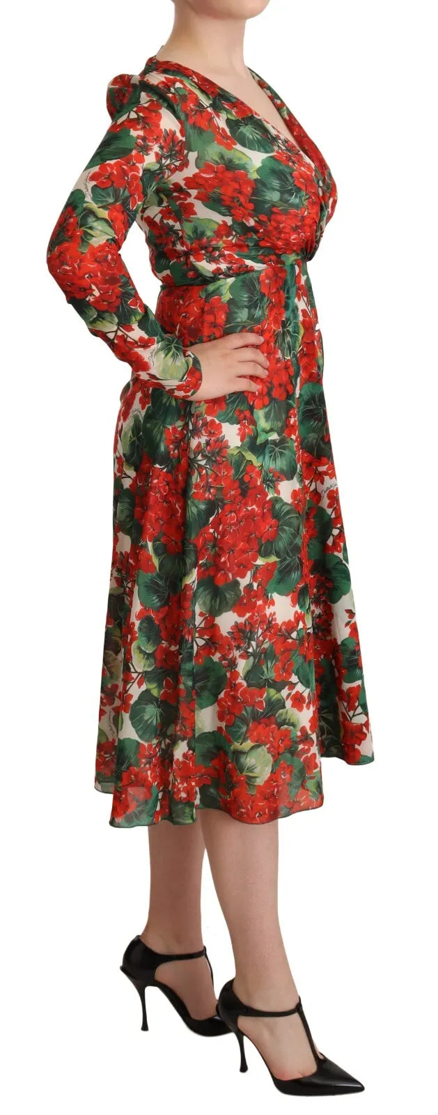 Indulge in the exquisite Dolce & Gabbana Multicolor Portofino-Print Shift Dress, a silk masterpiece that embodies Italian craftsmanship and timeless elegance for every occasion.