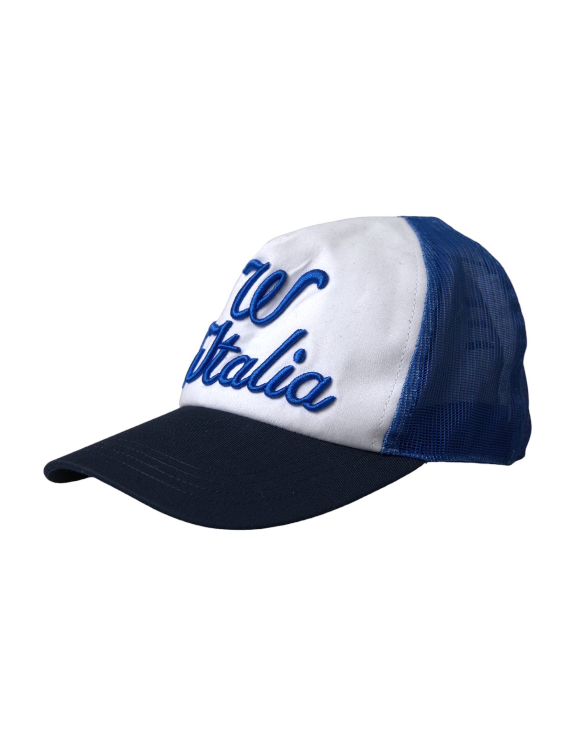 Dolce & Gabbana Italia Mesh Baseball Hat - Luxury Chic Accessory