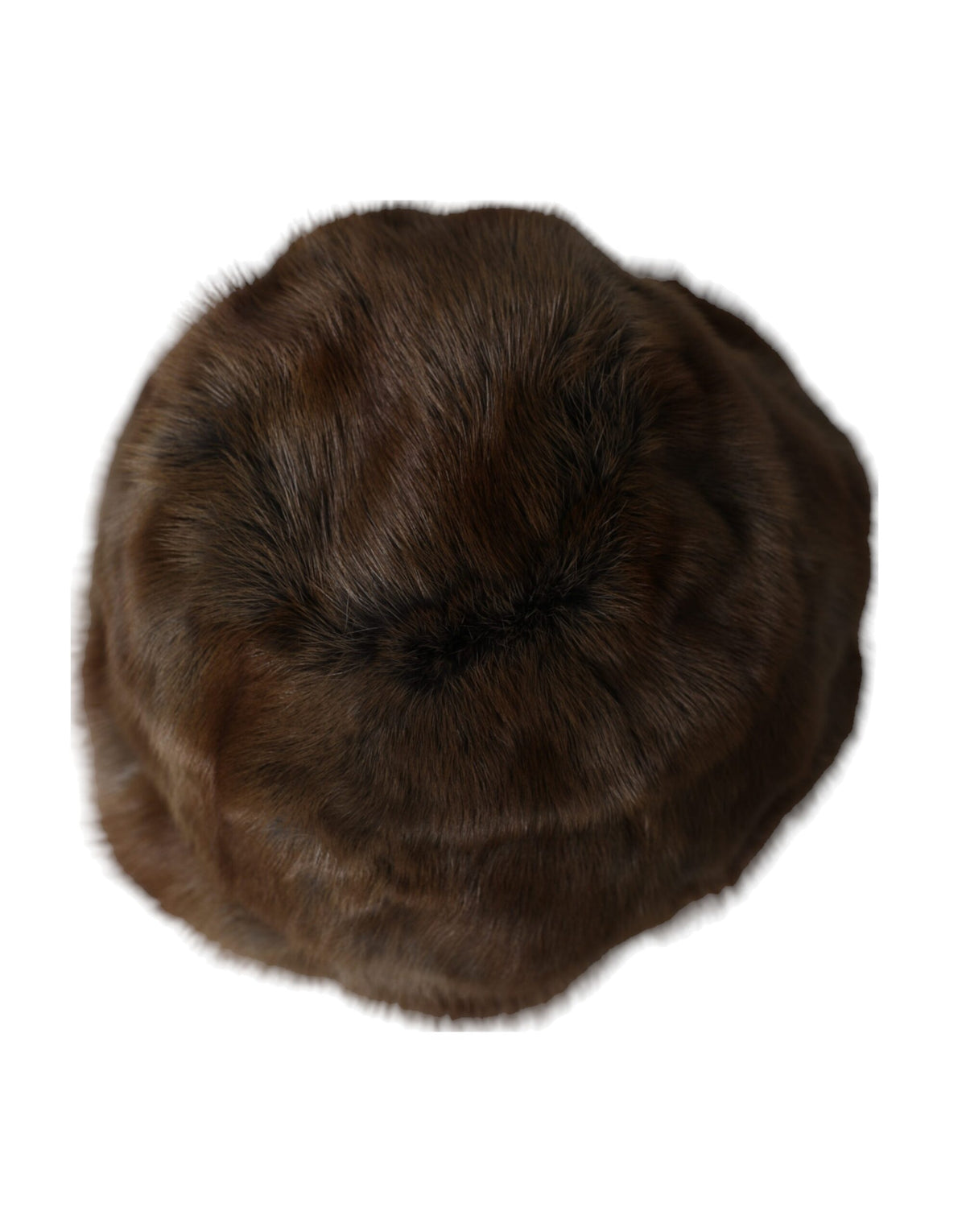 Indulge in the exquisite Dolce & Gabbana Brown Weasel Fur Cashmere Beanie, a luxurious blend of warmth and elegance, perfect for sophisticated autumn outings.
