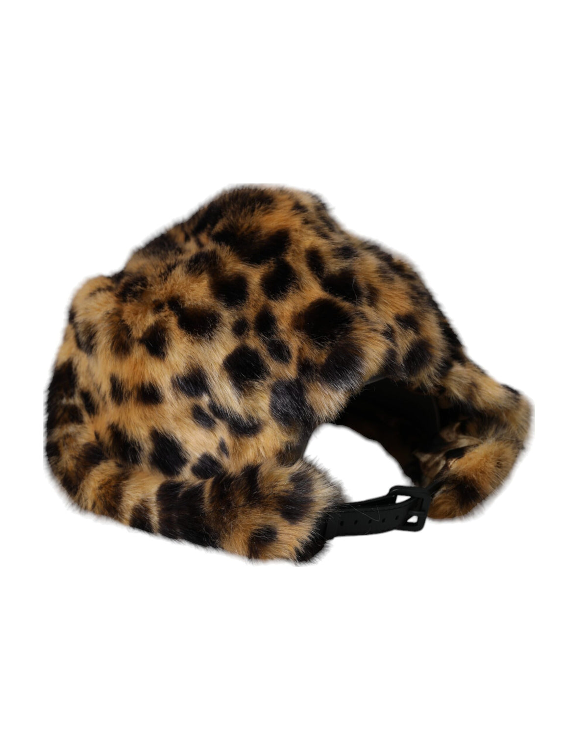 Indulge in the exquisite Dolce & Gabbana Brown Leopard Fur Bucket Hat, a luxurious statement piece that embodies artisanal craftsmanship and elevates your style for any occasion.