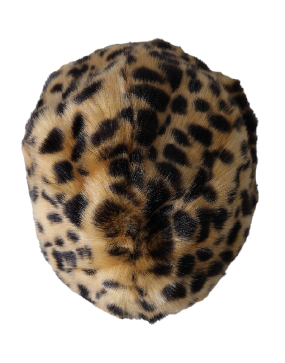 Indulge in the Dolce & Gabbana Brown Leopard Fur Bucket Hat, a masterpiece of artisanal luxury, crafted for those who embody elegance and bold sophistication.