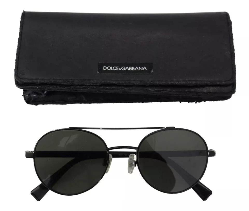 Indulge in the allure of Dolce & Gabbana DG2245 sunglasses, where exquisite craftsmanship meets timeless elegance, perfect for the discerning individual seeking sophistication.