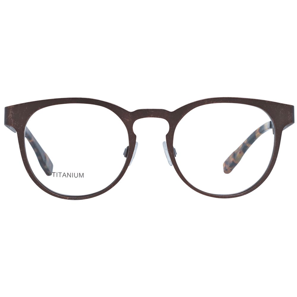 Ermenegildo Zegna Bronze Titanium Glasses – Exquisite Luxury Eyewear