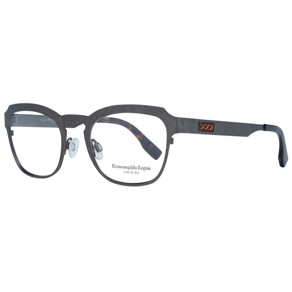 Ermenegildo Zegna Gray Titanium Glasses - Exquisite Luxury Frames