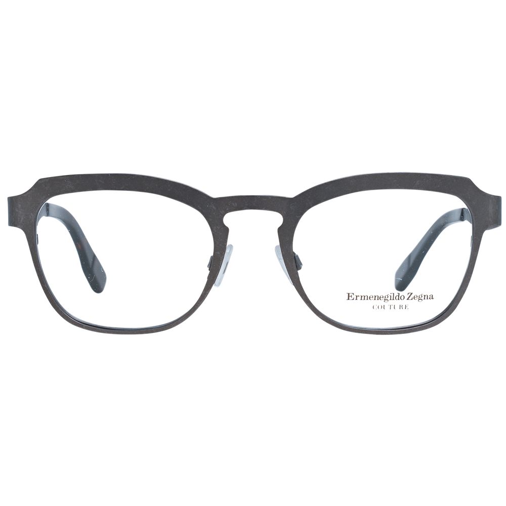Ermenegildo Zegna Gray Titanium Glasses - Exquisite Luxury Frames