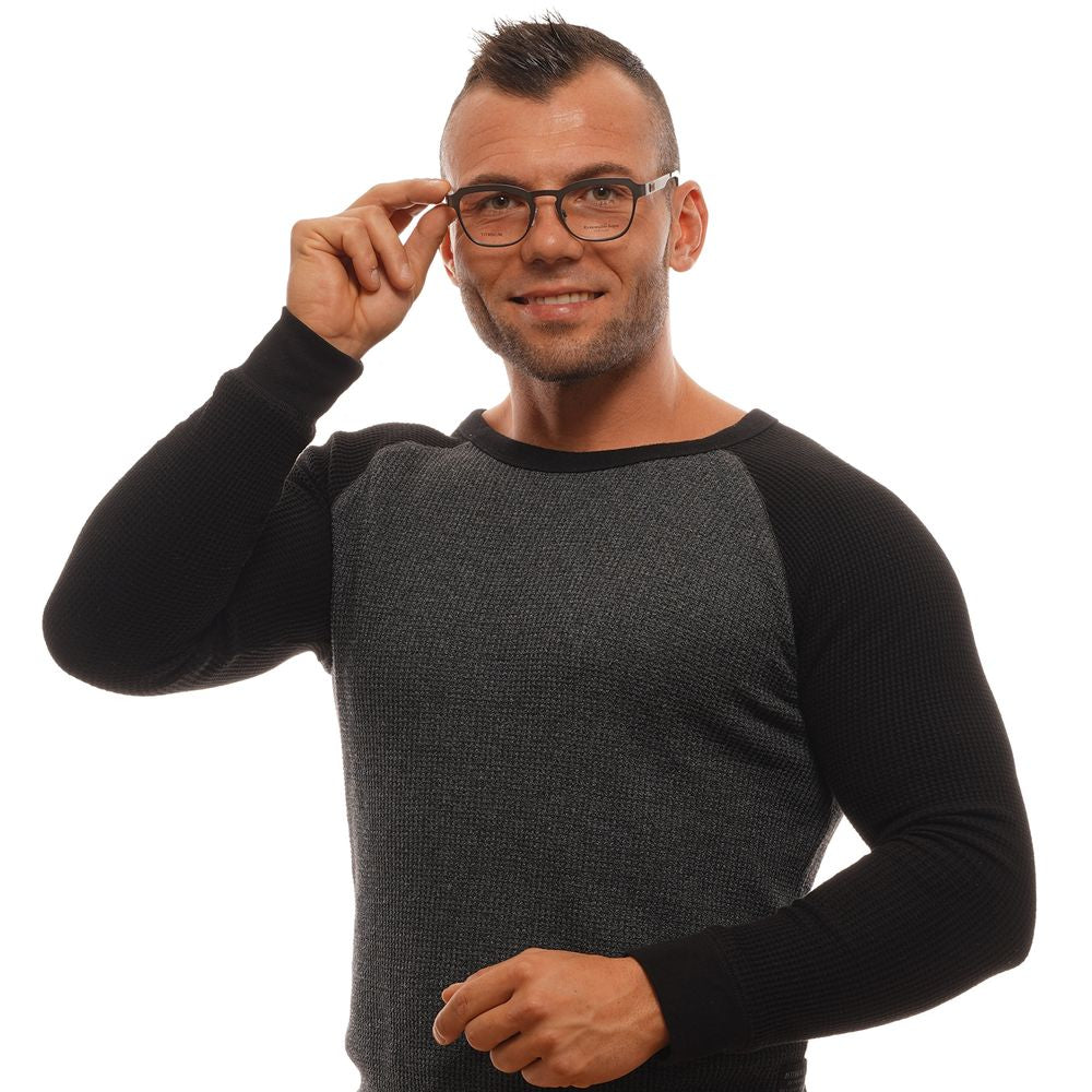 Ermenegildo Zegna Gray Titanium Glasses - Exquisite Luxury Frames