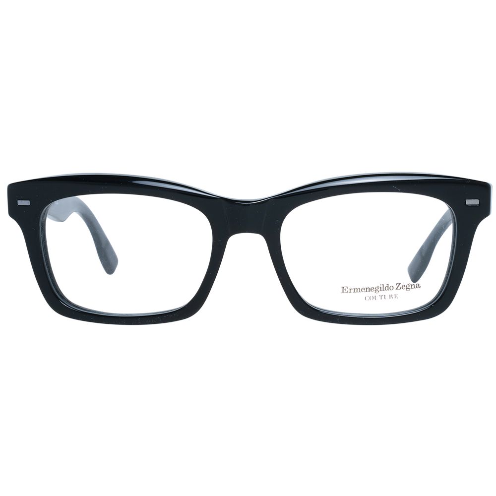 Discover the Ermenegildo Zegna Black Plastic Glasses, a timeless luxury accessory that embodies exquisite craftsmanship and modern elegance for the discerning individual.