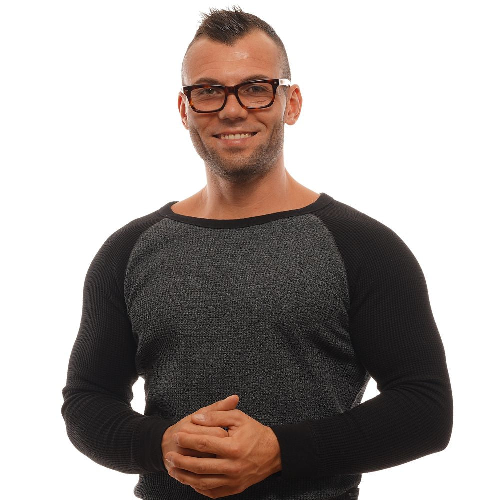 Discover the Ermenegildo Zegna Brown Plastic Glasses, where exquisite craftsmanship meets timeless style, elevating your presence with luxurious sophistication.