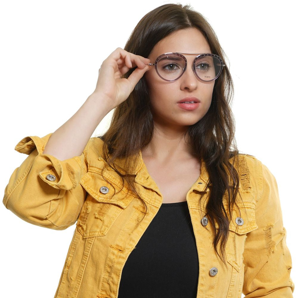 Tod's Multicolor Metal & Leather Glasses (Frames)