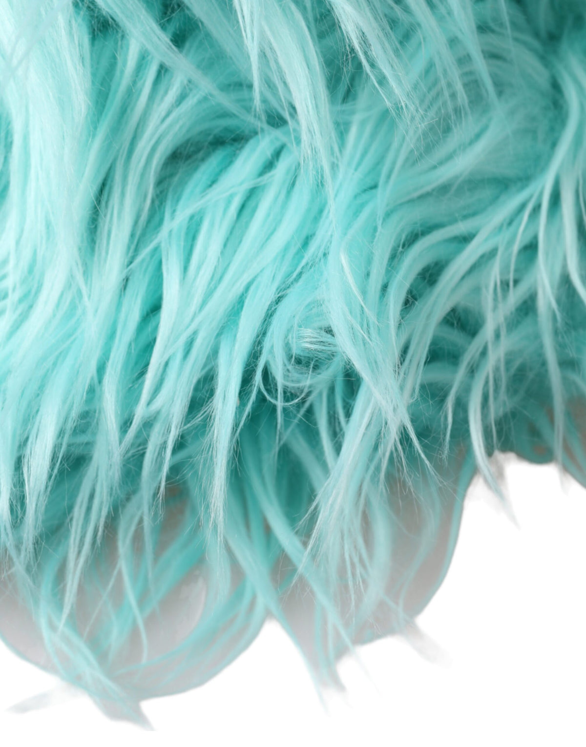 Indulge in the exquisite Dolce & Gabbana Mint Green Acrylic Fur Bucket Hat, a luxurious statement piece that embodies Italian craftsmanship and timeless elegance.