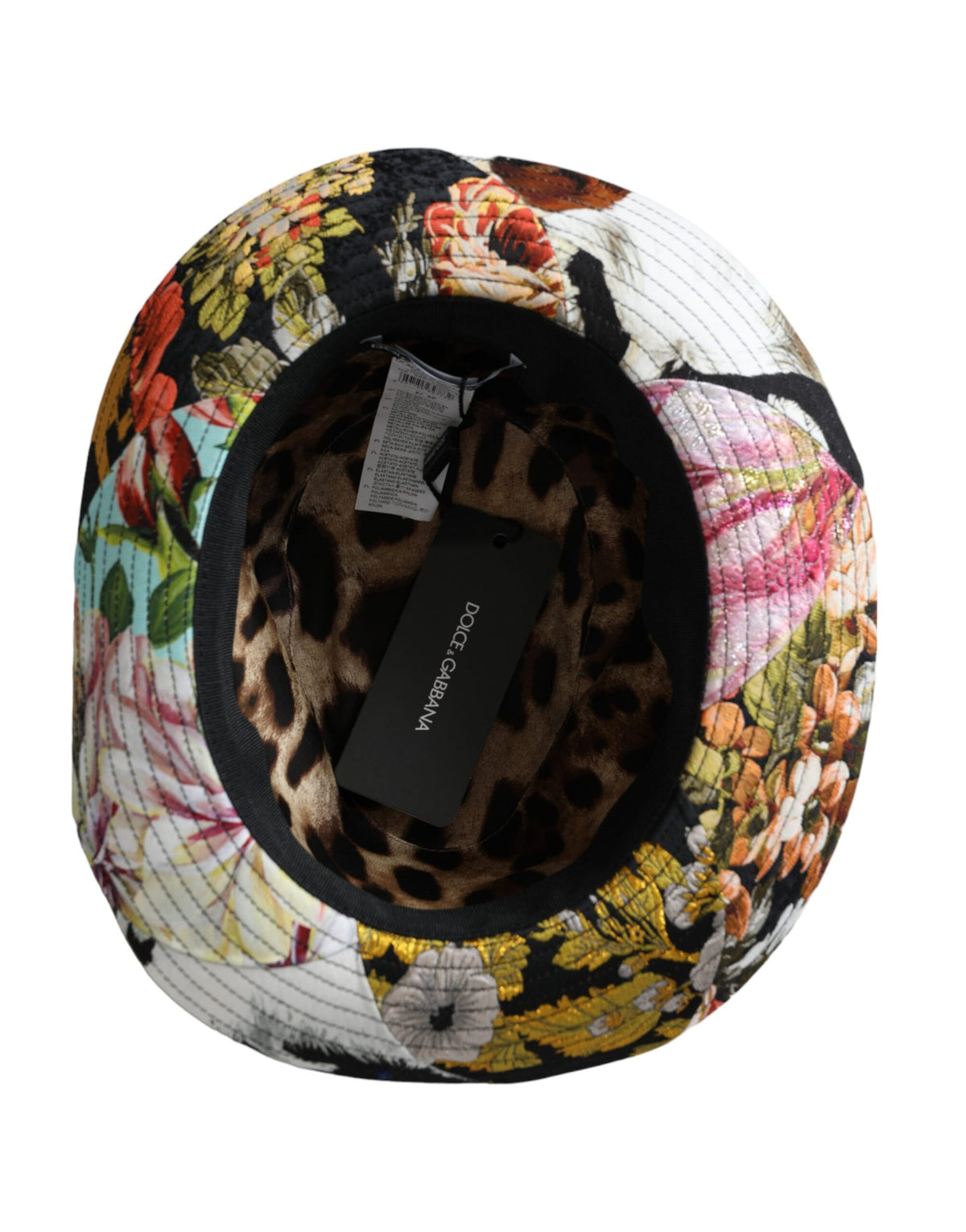 Elevate your style with the Dolce & Gabbana Multicolor Patchwork Fedora, a masterpiece of artisanal craftsmanship and luxurious materials, perfect for sophisticated occasions.