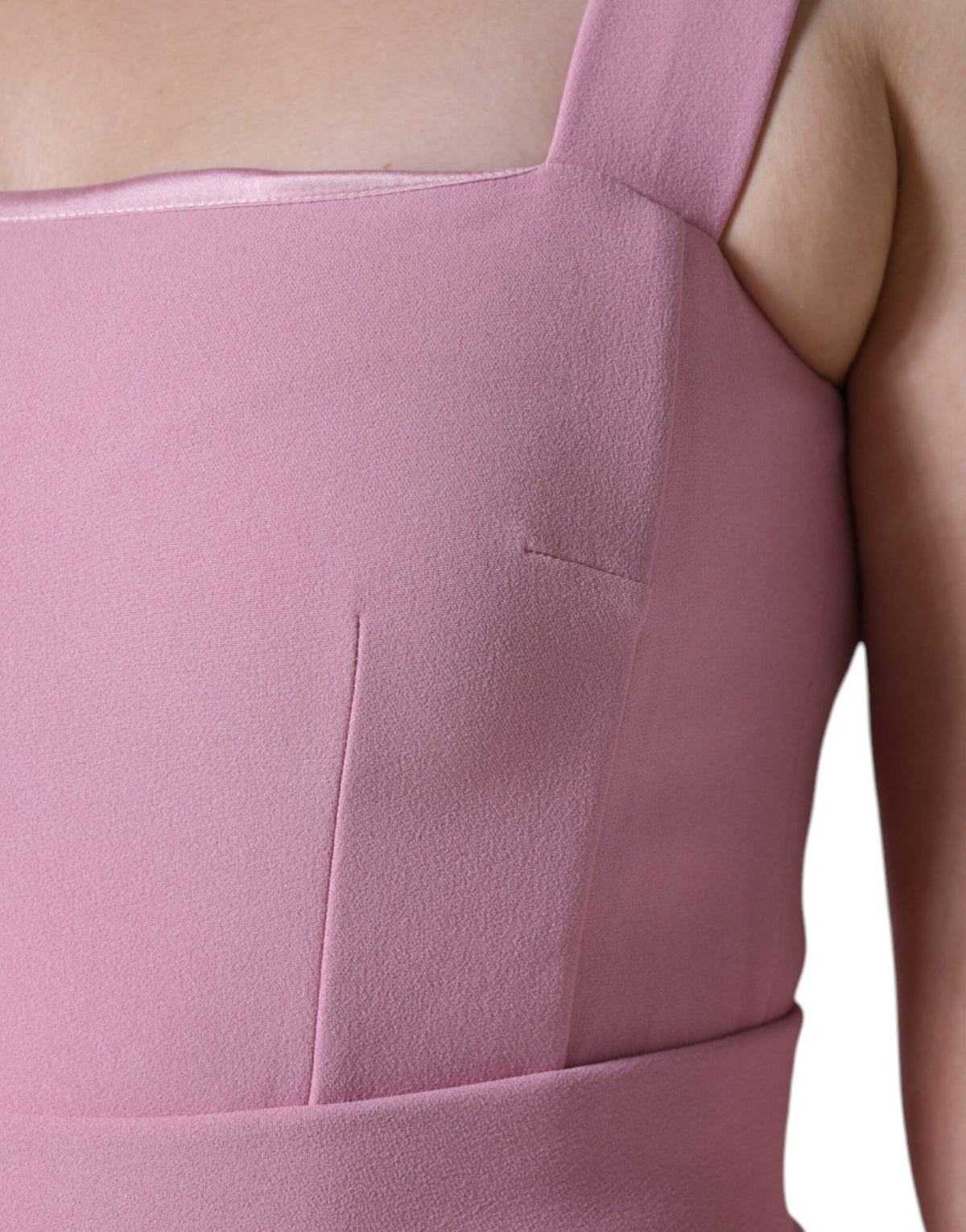 Indulge in the exquisite Dolce & Gabbana Pink A-line Flare Dress, a masterpiece of Italian craftsmanship, blending luxurious viscose and silk for timeless elegance.