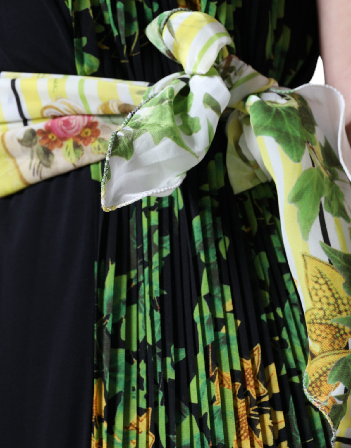 Experience the exquisite allure of the Roberto Cavalli Multicolor Floral Sheath Dress, a luxurious blend of 100% viscose, designed for those who embody elegance and sophistication.