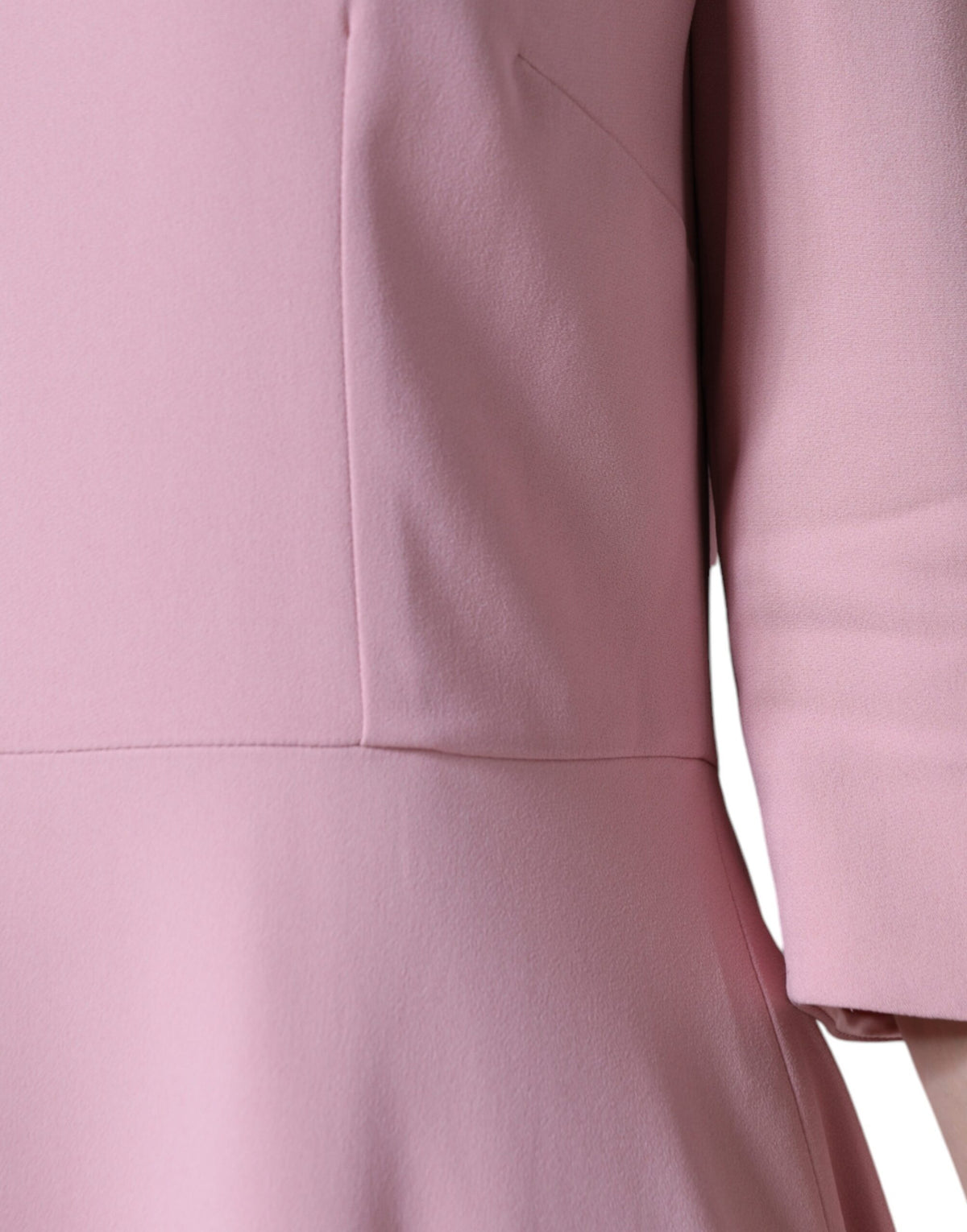 Elevate your elegance with the Dolce & Gabbana Pink A-line Viscose Dress, a masterpiece of haute couture crafted from luxurious materials, perfect for every sophisticated occasion.