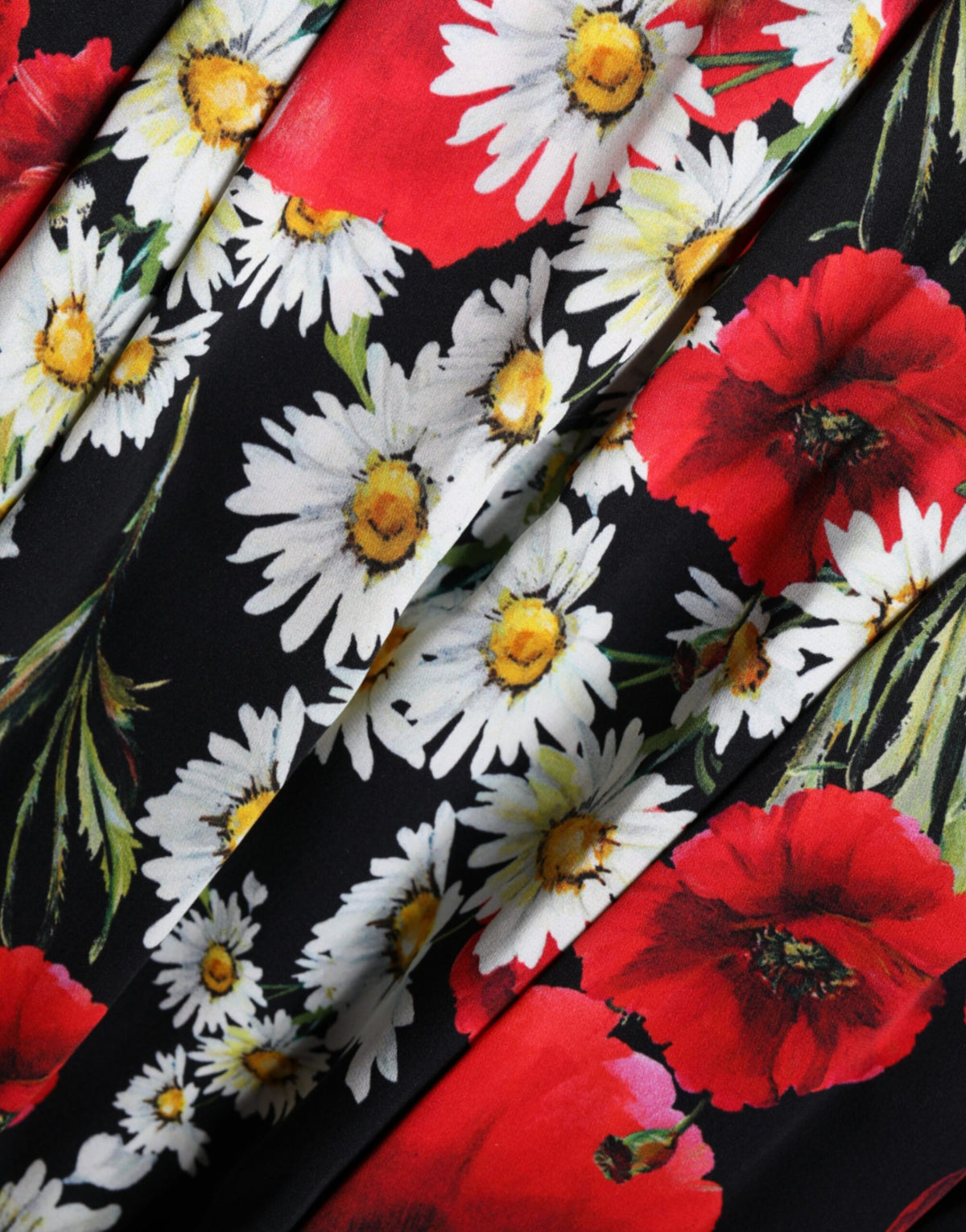 Experience the allure of the Dolce & Gabbana Black Floral Silk Sleeveless Long Gown, a masterpiece of Italian craftsmanship that embodies timeless elegance and sophisticated luxury.