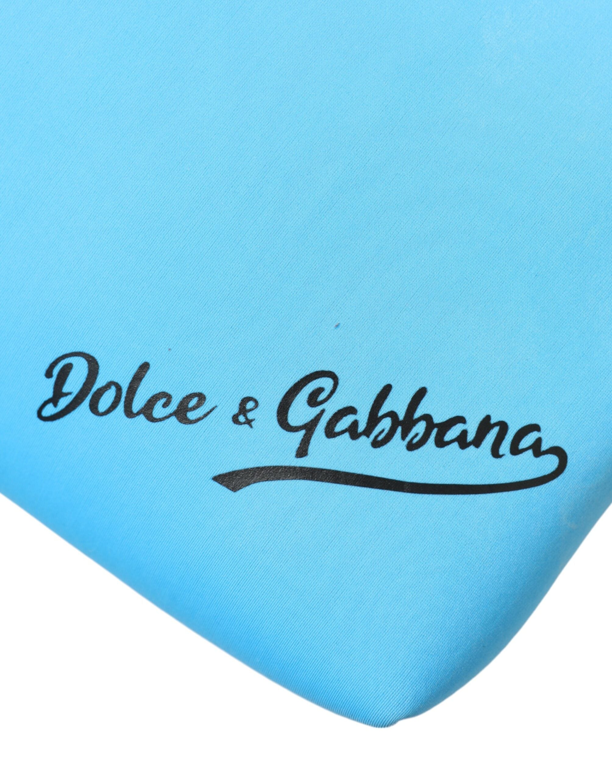 Dolce & Gabbana Elegant Blue Hand Pouch with Strap - DEA STILOSA MILANO
