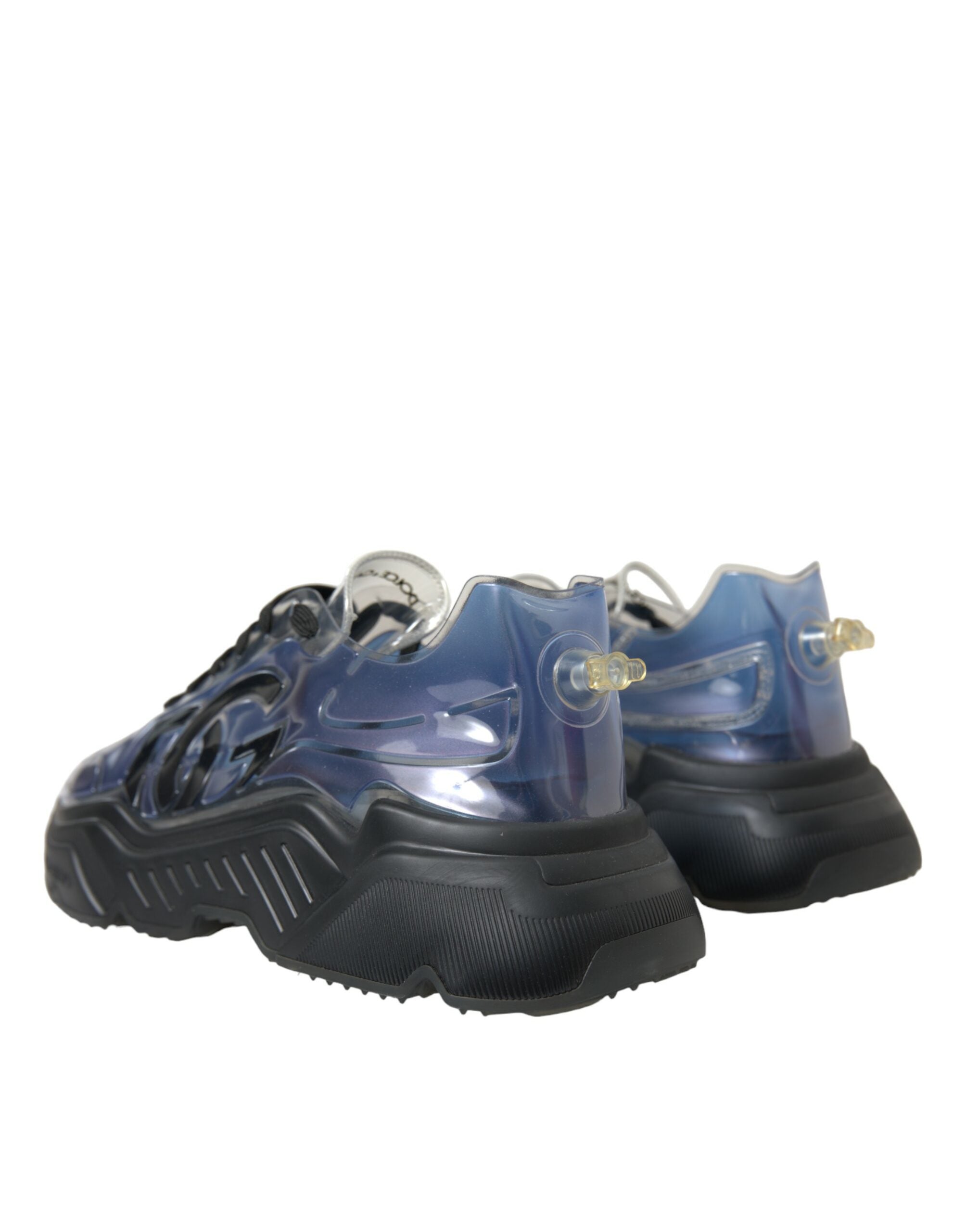 Dolce & Gabbana Elevate Your Style with Chic Blue Sneakers - DEA STILOSA MILANO