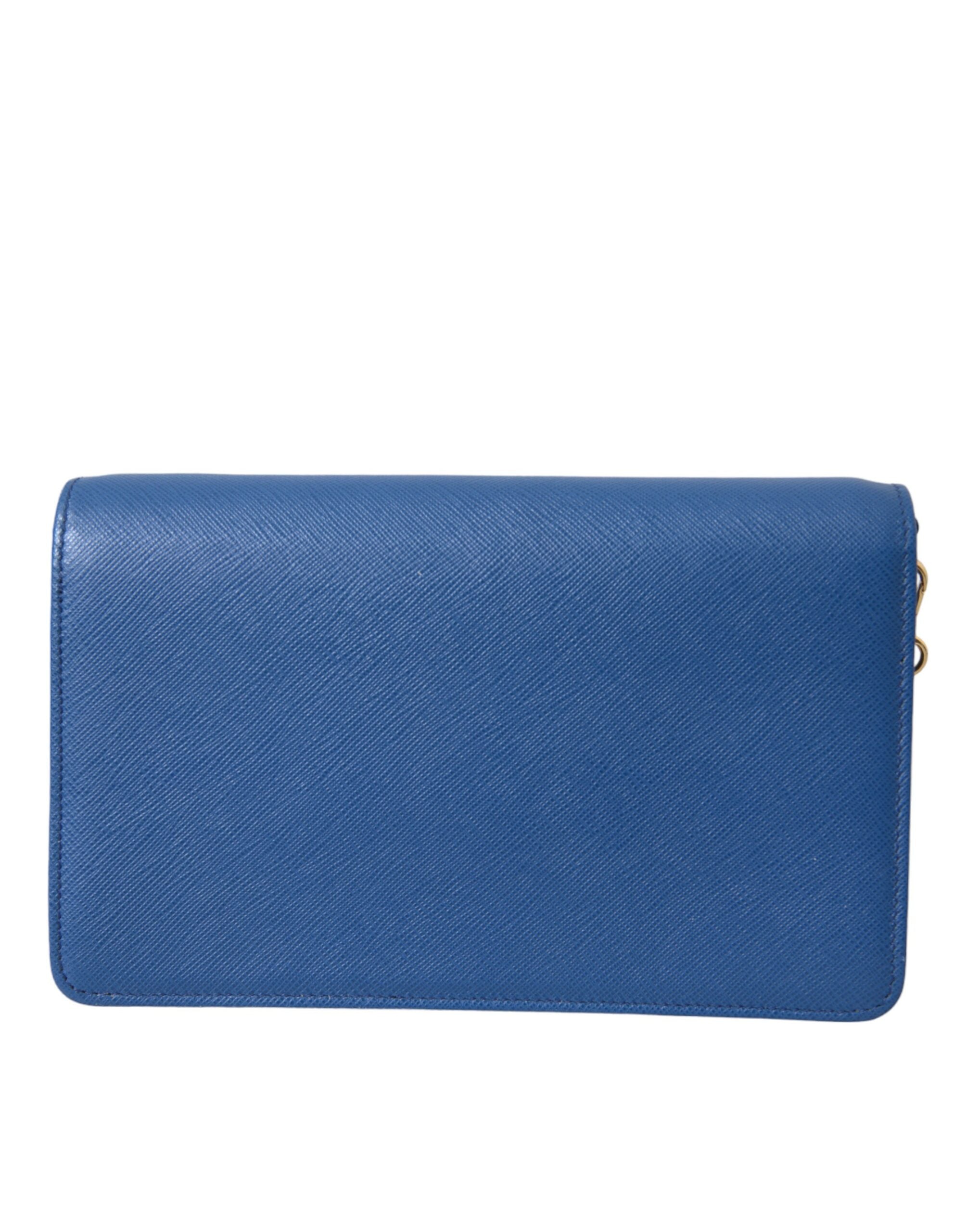 Prada Elegant Monogram Leather Sling Purse - DEA STILOSA MILANO