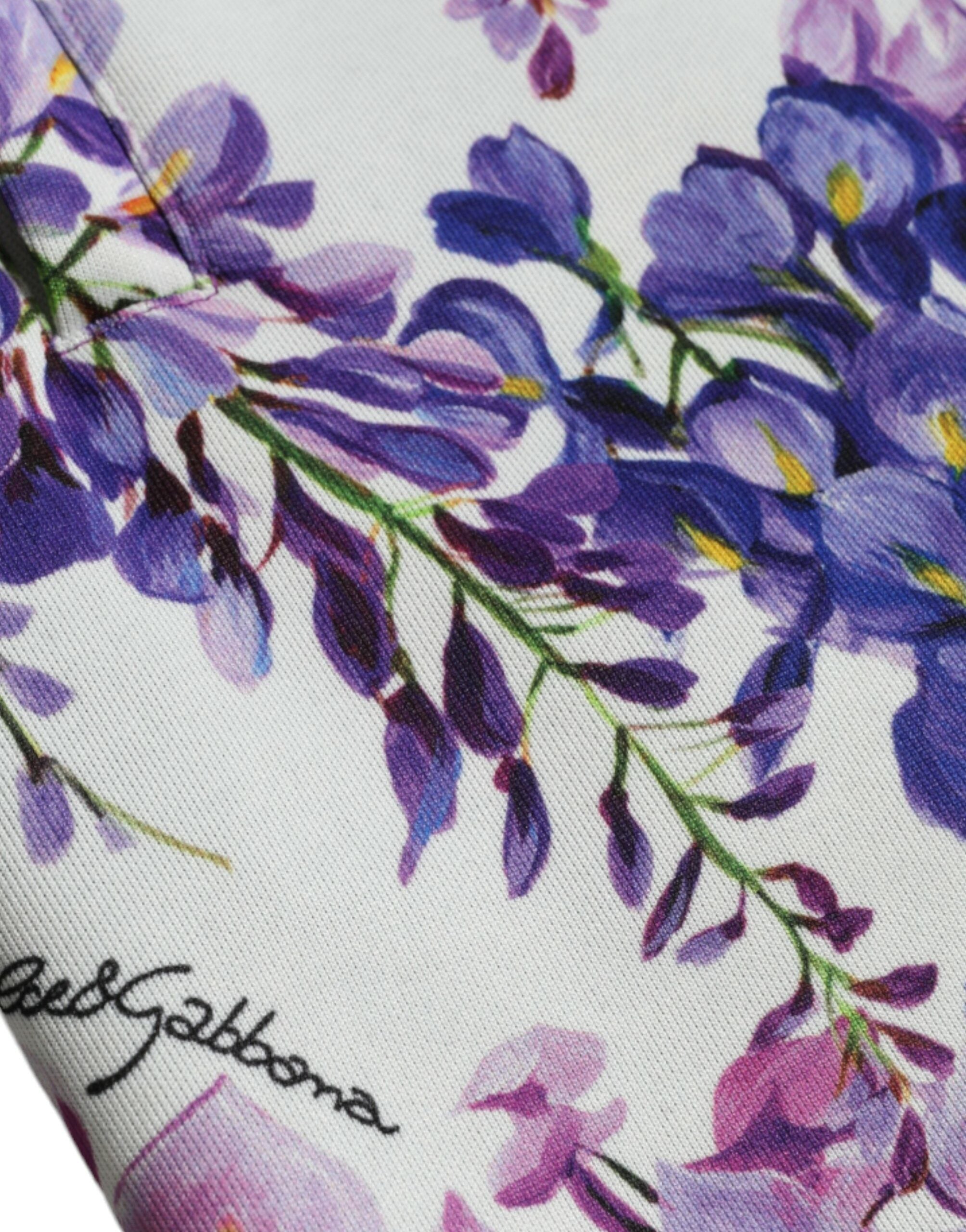 Dolce & Gabbana Multicolor Floral Print Jogger Pants - DEA STILOSA MILANO