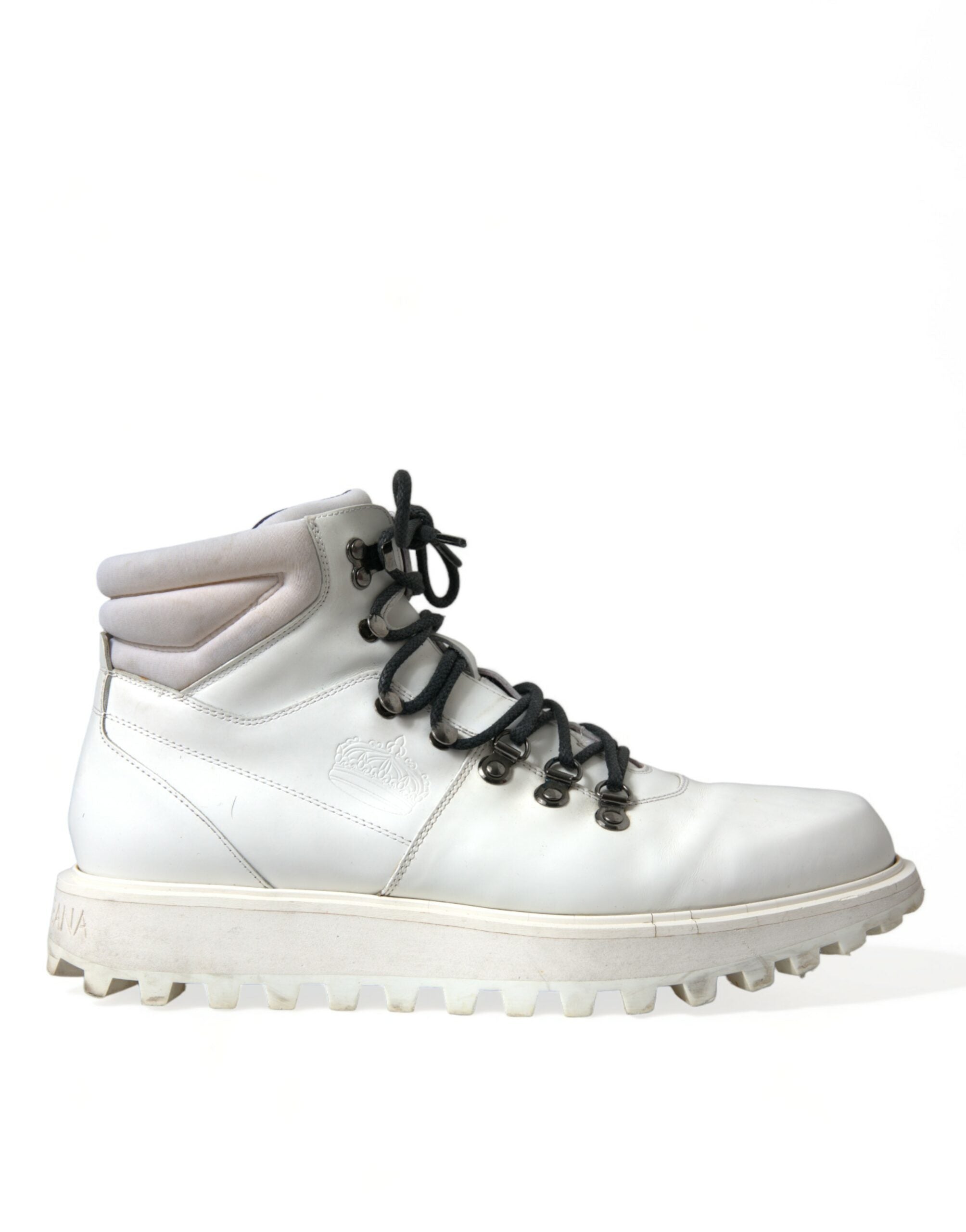 Dolce & Gabbana Pristine White Italian Ankle Boots - DEA STILOSA MILANO