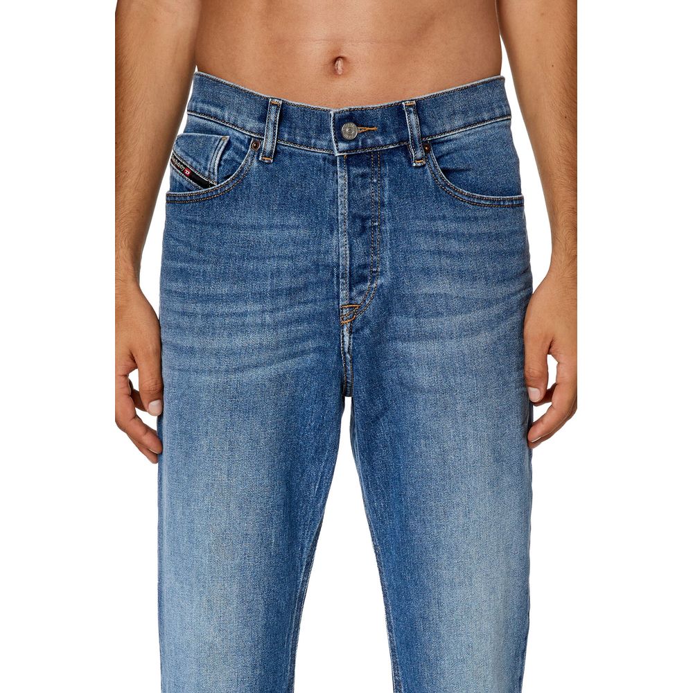 Diesel Blue Cotton Men Jeans