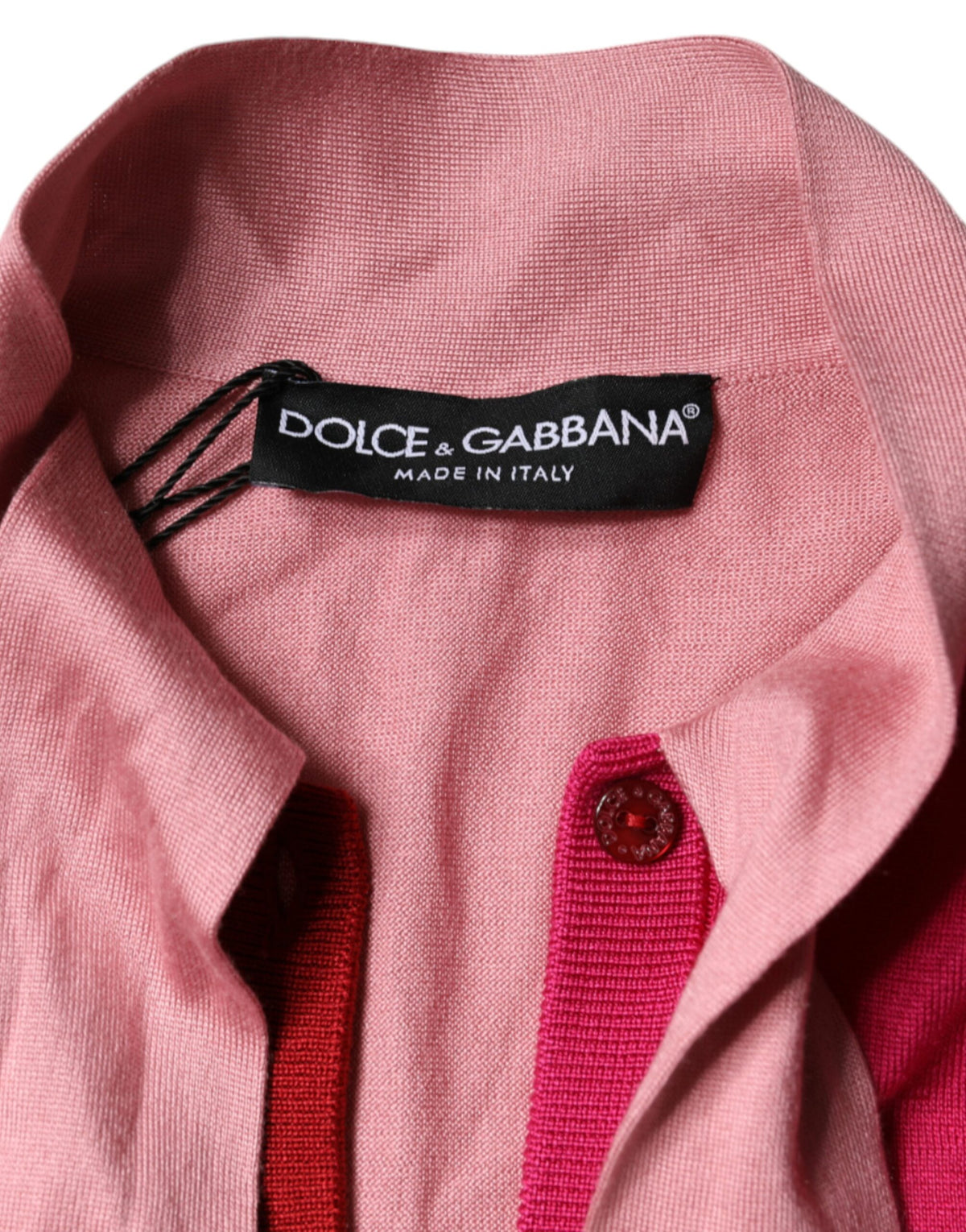 Elevate your wardrobe with the Dolce & Gabbana Pink Silk Ascot Collar Top, a symbol of luxury and sophistication crafted from pure silk, perfect for any elegant occasion.