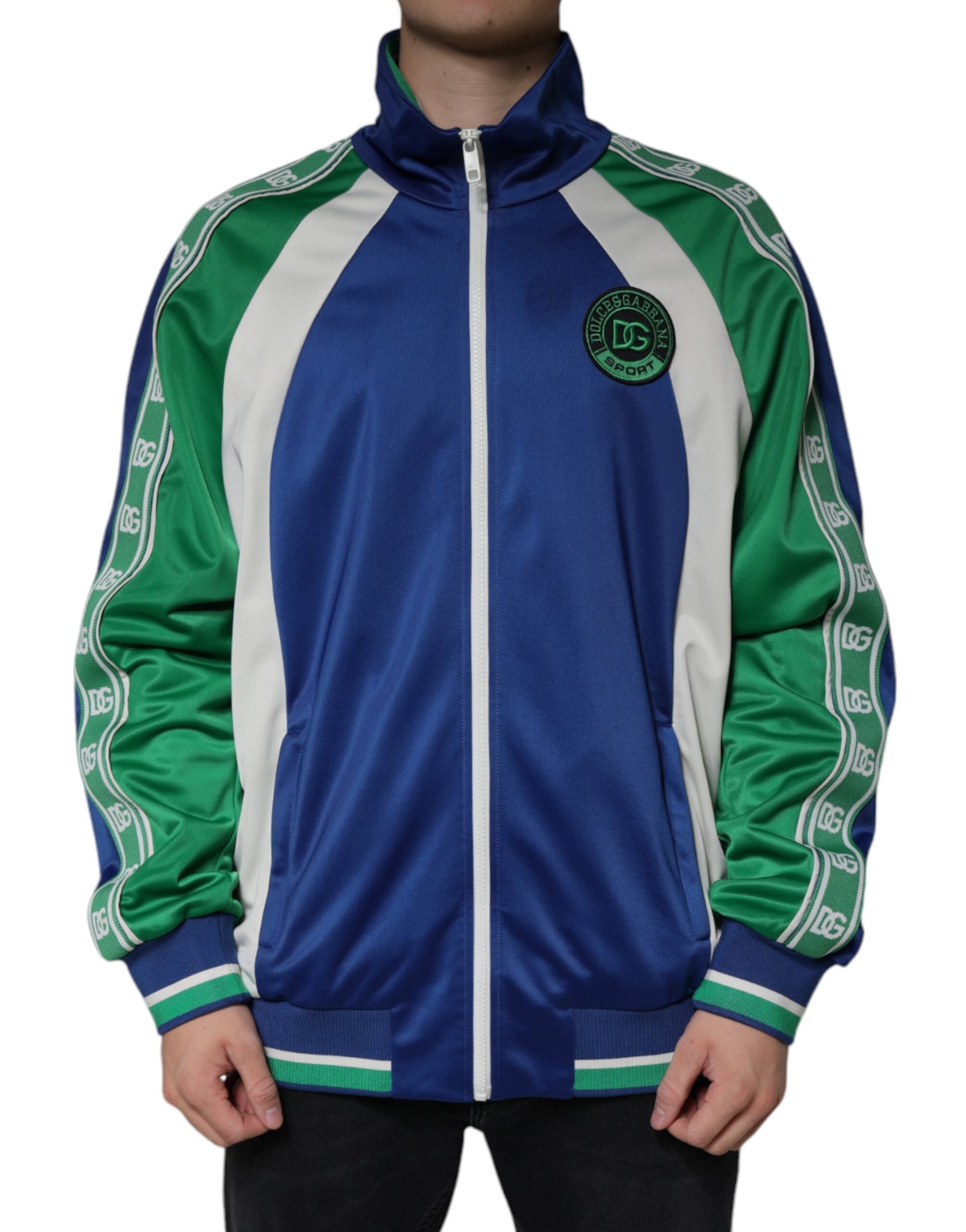 Dolce & Gabbana Multicolor Bomber Jacket - Exquisite Luxury