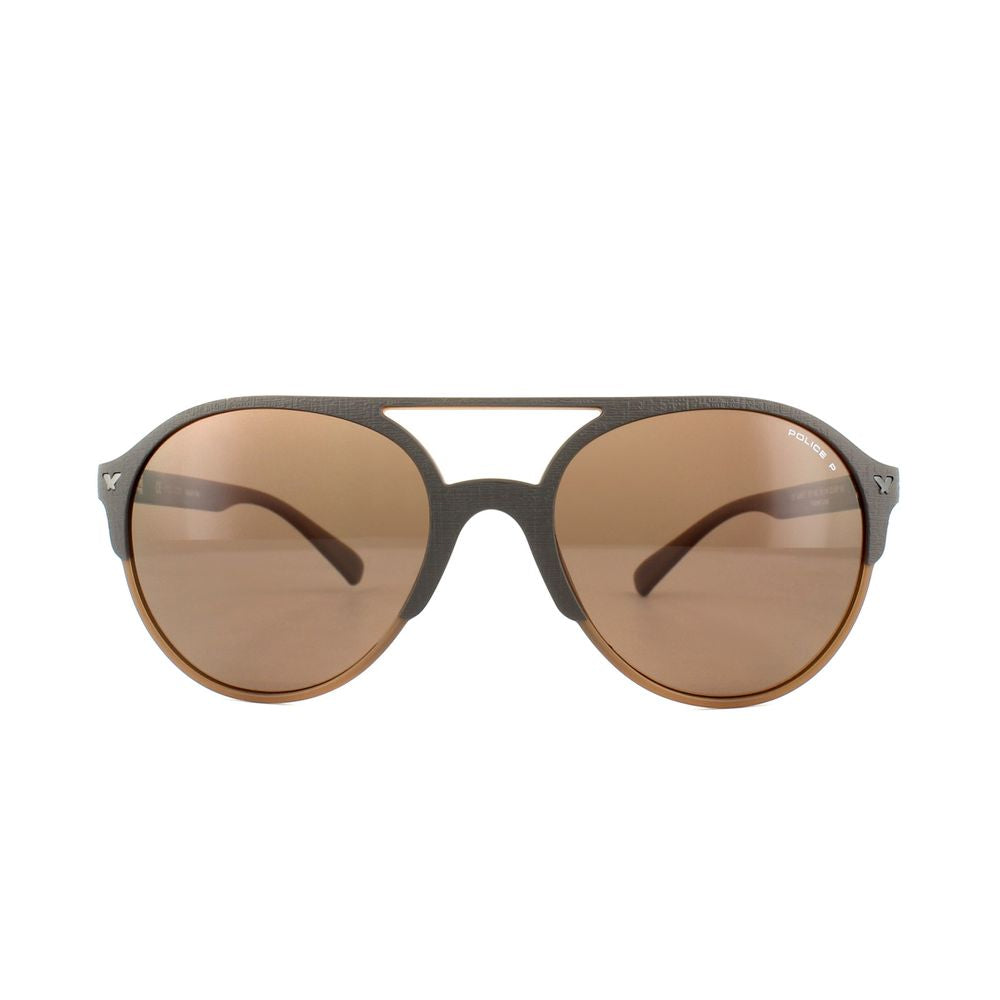 Elevate your style with Police Brown Injected Sunglasses, where exquisite craftsmanship meets timeless elegance, perfect for the discerning individual.