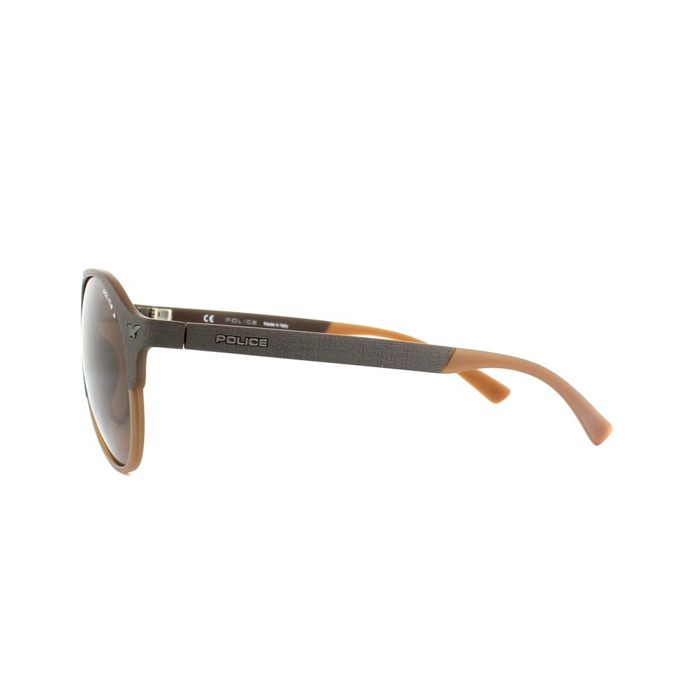 Elevate your style with Police Brown Injected Sunglasses, a fusion of exquisite craftsmanship and timeless elegance, perfect for the discerning individual.