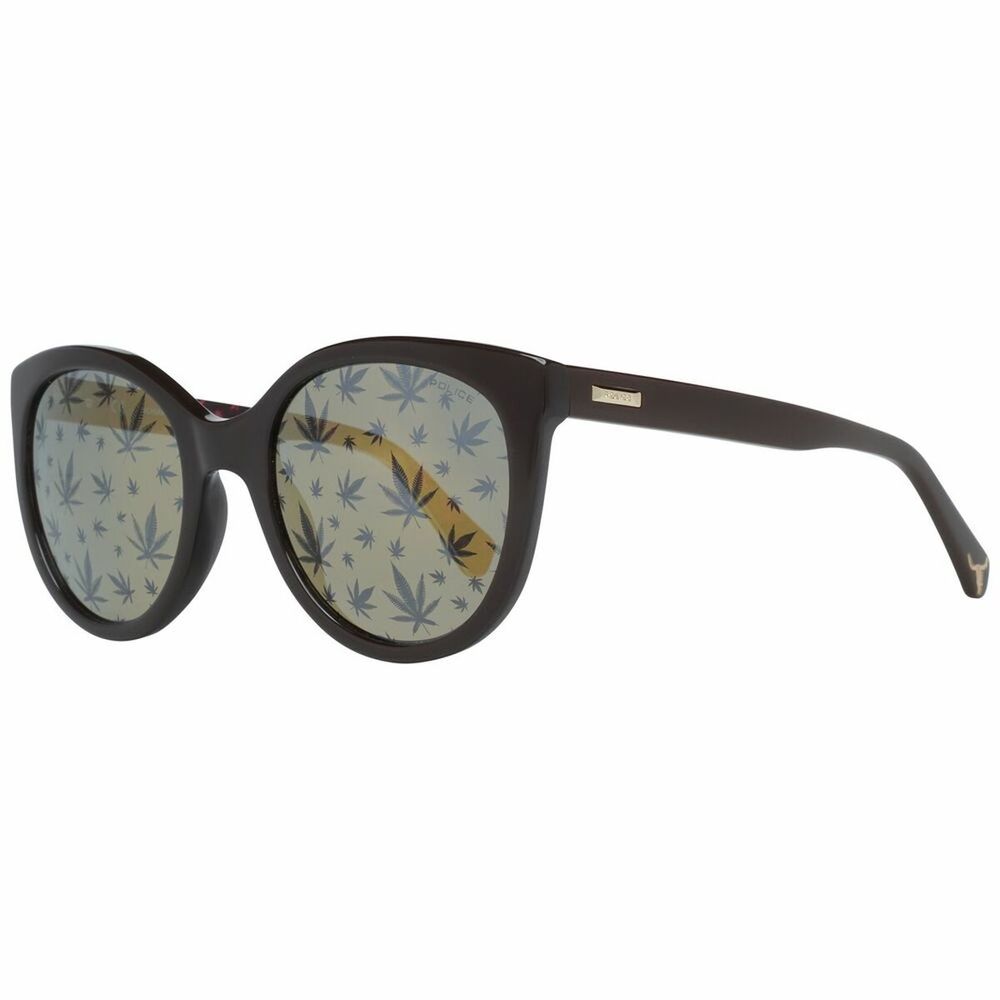 Indulge in the exquisite Police Brown Acetate Sunglasses, where luxurious craftsmanship meets captivating design, perfect for the discerning individual seeking timeless elegance.