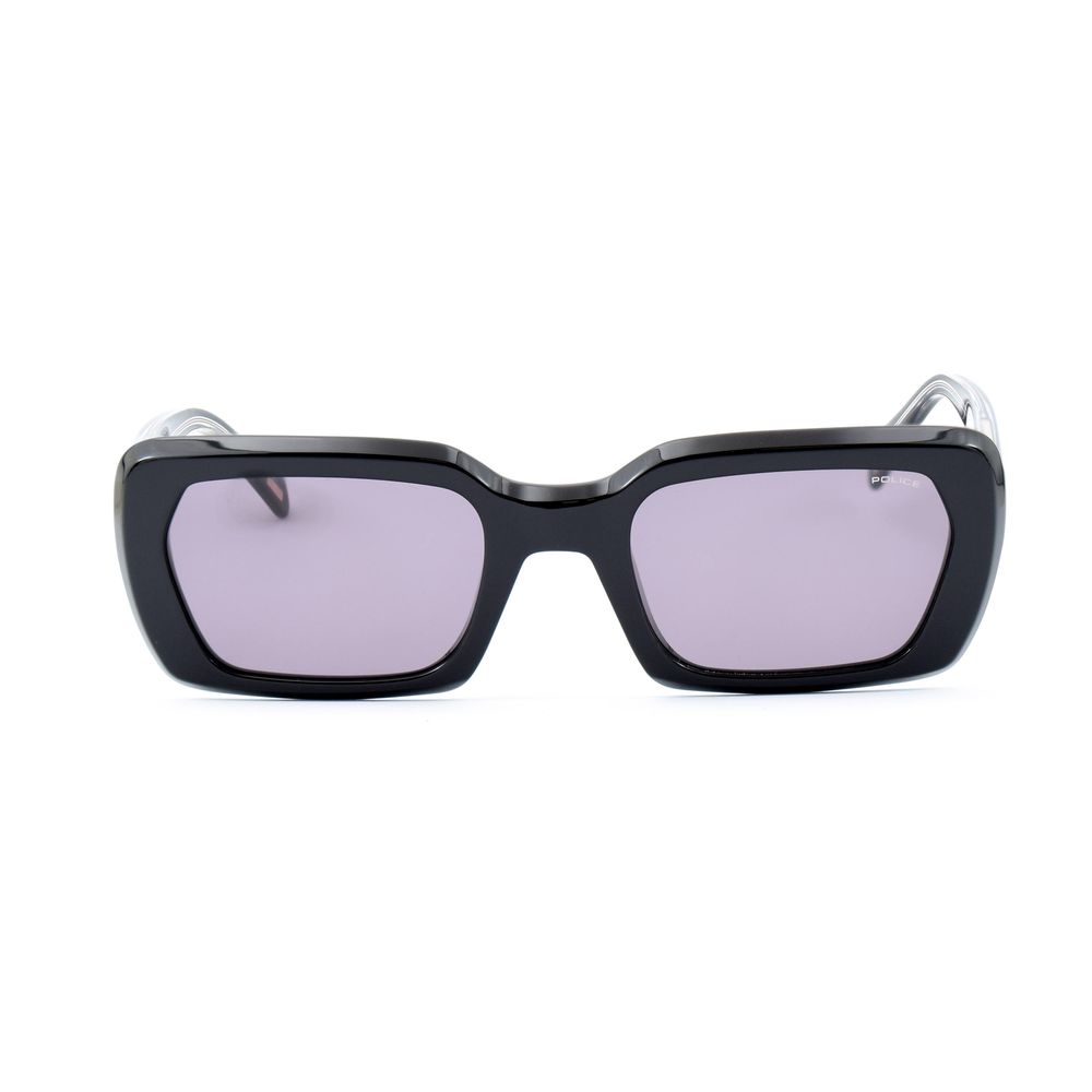 Experience the allure of Police Black Plastic Sunglasses, where exquisite craftsmanship meets timeless elegance, empowering your sophisticated style for every occasion.