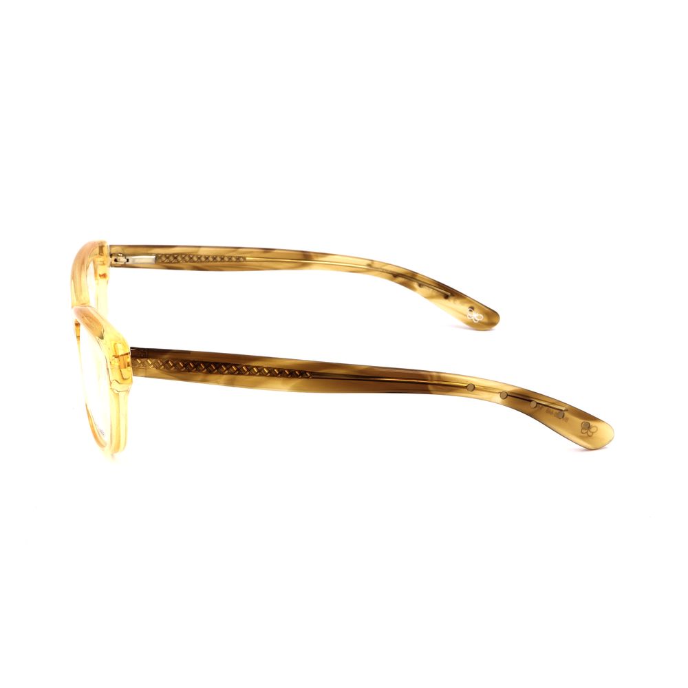 Bottega Veneta Orange Acetate Glasses - Artisanal Luxury Frames