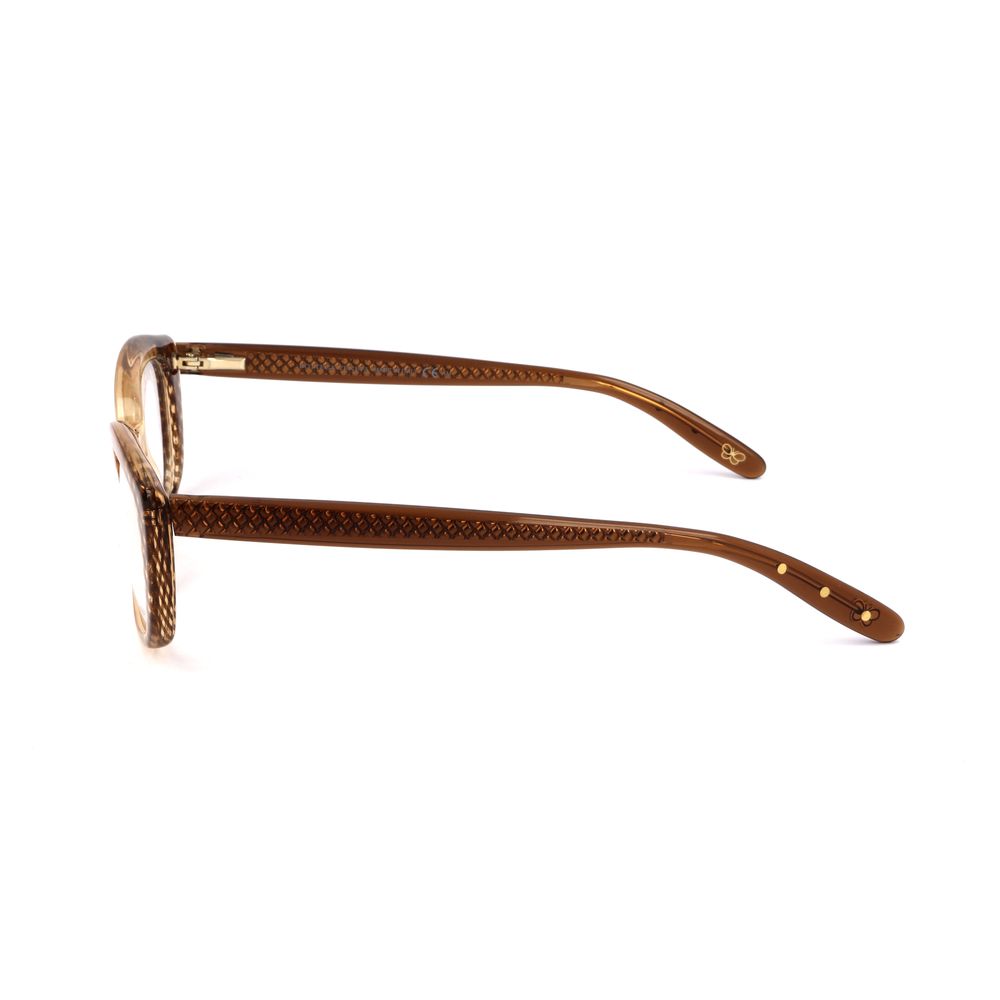 Bottega Veneta Bicolor Acetate Glasses – Artisanal Luxury Frames