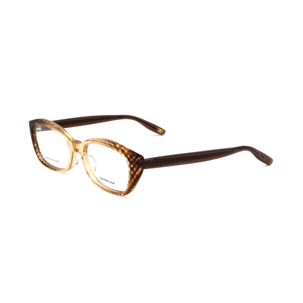 Bottega Veneta Brown Acetate Glasses – Artisanal Luxury Eyewear