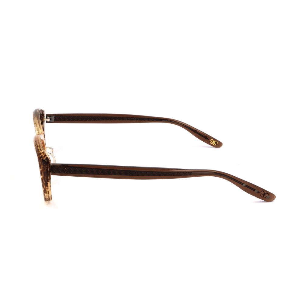 Bottega Veneta Brown Acetate Glasses – Artisanal Luxury Eyewear